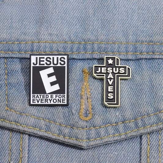 Broches Jesus Saves Vários Modelos