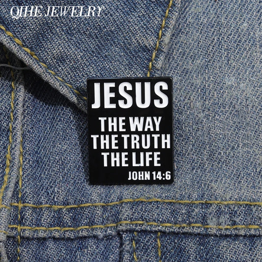 Broche Jesus The Way The Truth The Life